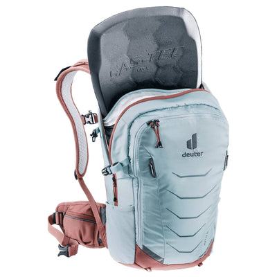 Deuter Flyt 18 SL Pack - Womens | Bike Backpack | Further Faster Christchurch NZ #dusk-redwood