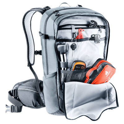 Deuter Flyt 18 SL Pack - Womens | Bike Backpack | Further Faster Christchurch NZ #graphite-black