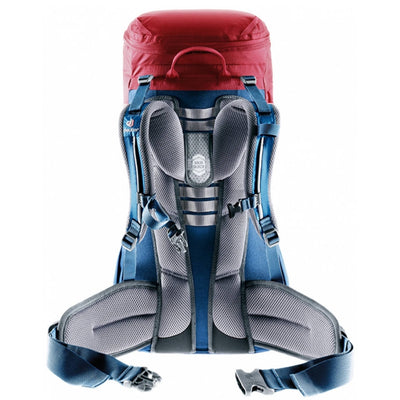Deuter Fox 40 Kids Backpack | Deuter NZ | Kids Hiking & Tramping Pack | Further Faster Christchurch NZ #cranberry-steel