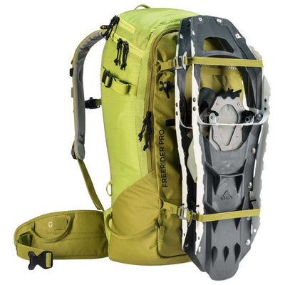 Deuter Freerider Pro 34+ | Ski Touring and Backcountry Backpack | Further Faster Christchurch NZ #moss-citrus