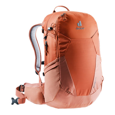 Deuter Womens Futura 25 SL | Womens 25L Day Pack NZ | Deuter NZ | Further Faster Christchurch NZ #paprika-sienna