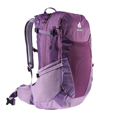 Deuter Womens Futura 25 SL | Womens 25L Day Pack NZ | Deuter NZ | Further Faster Christchurch NZ #plum-fielder
