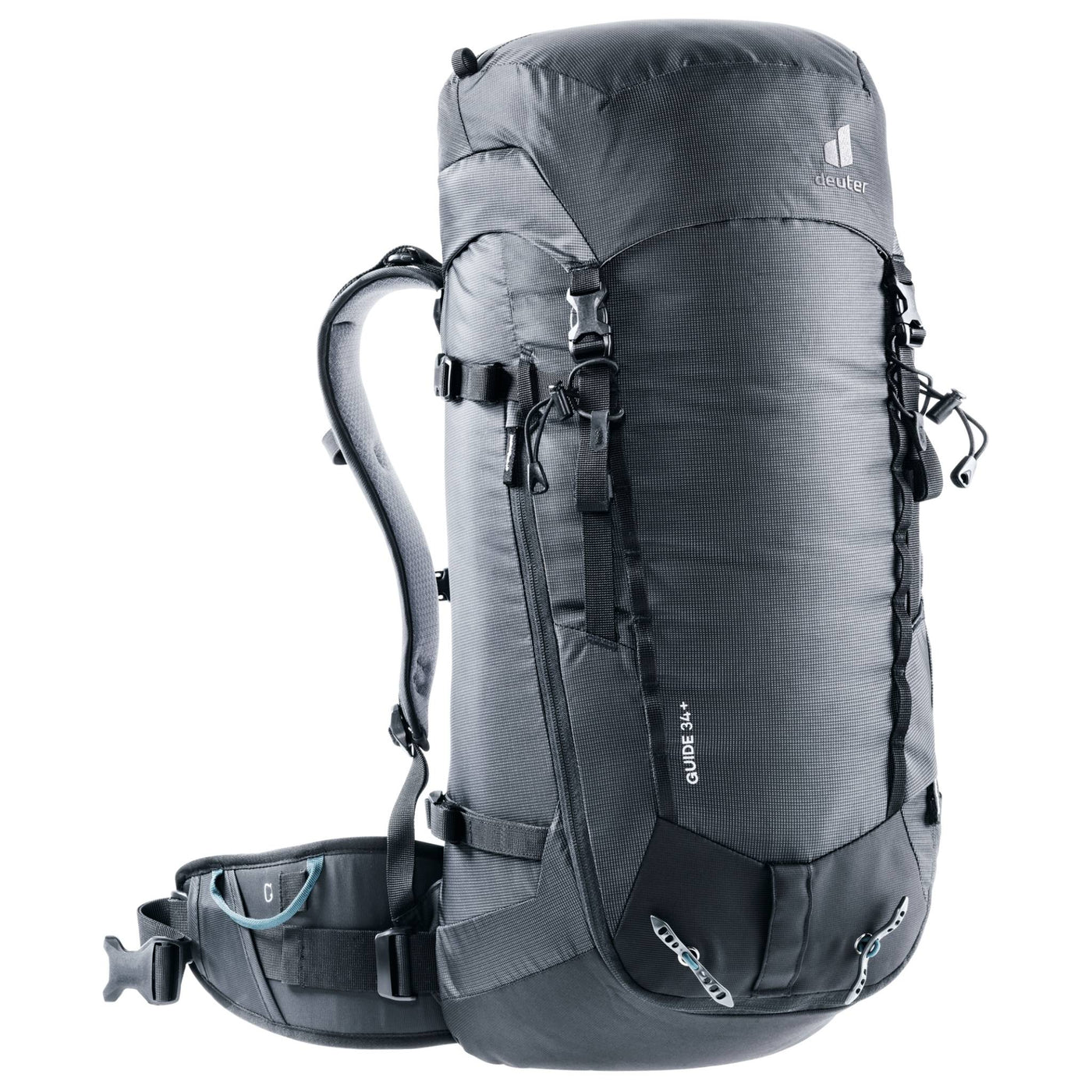Deuter Guide 35+ | Mountaineering and Expedition Pack | Further Faster Christchurch NZ #black