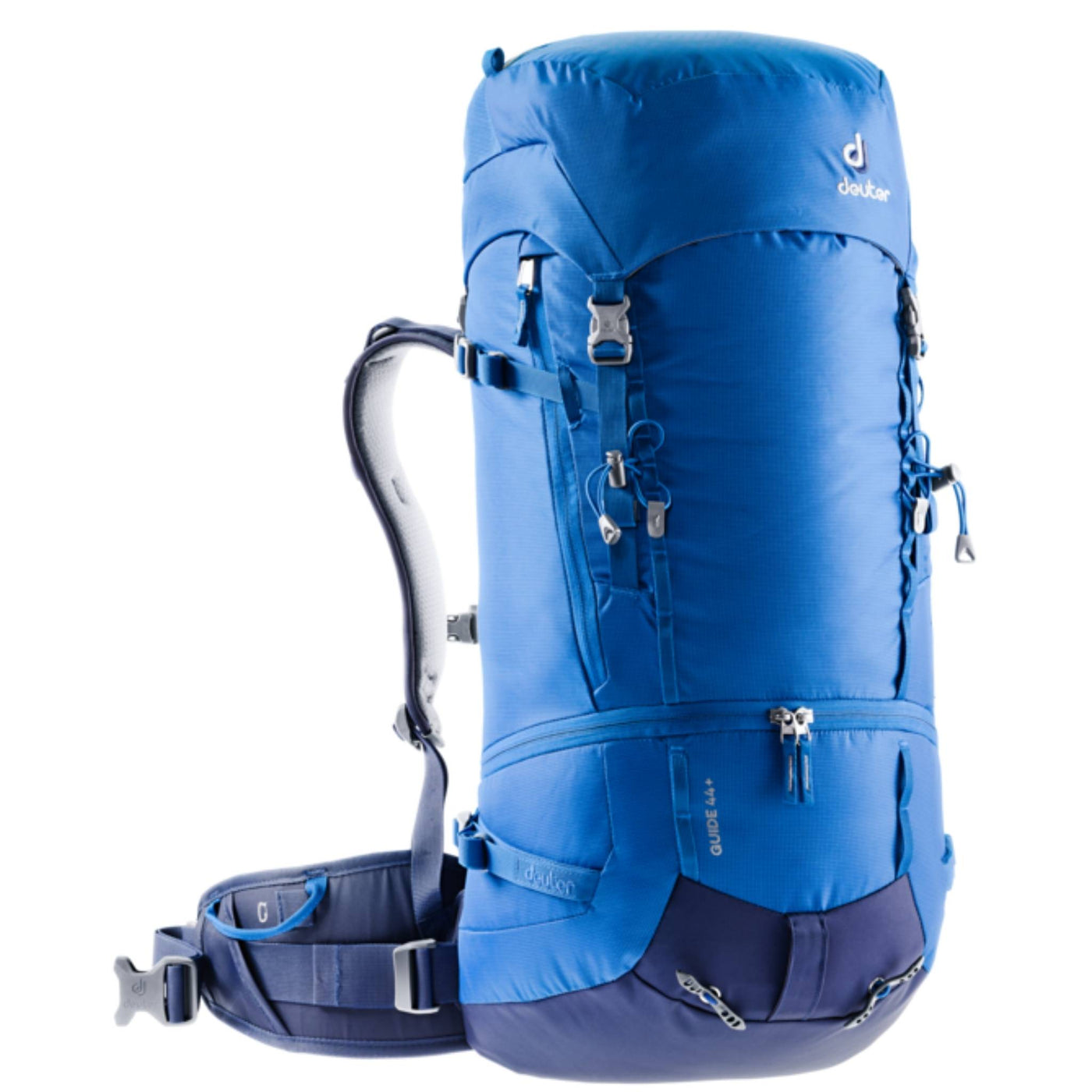 Deuter Guide 44+ | Alpine and Mountaineering Backpack | Further Faster Christchurch NZ #lapis-navy
