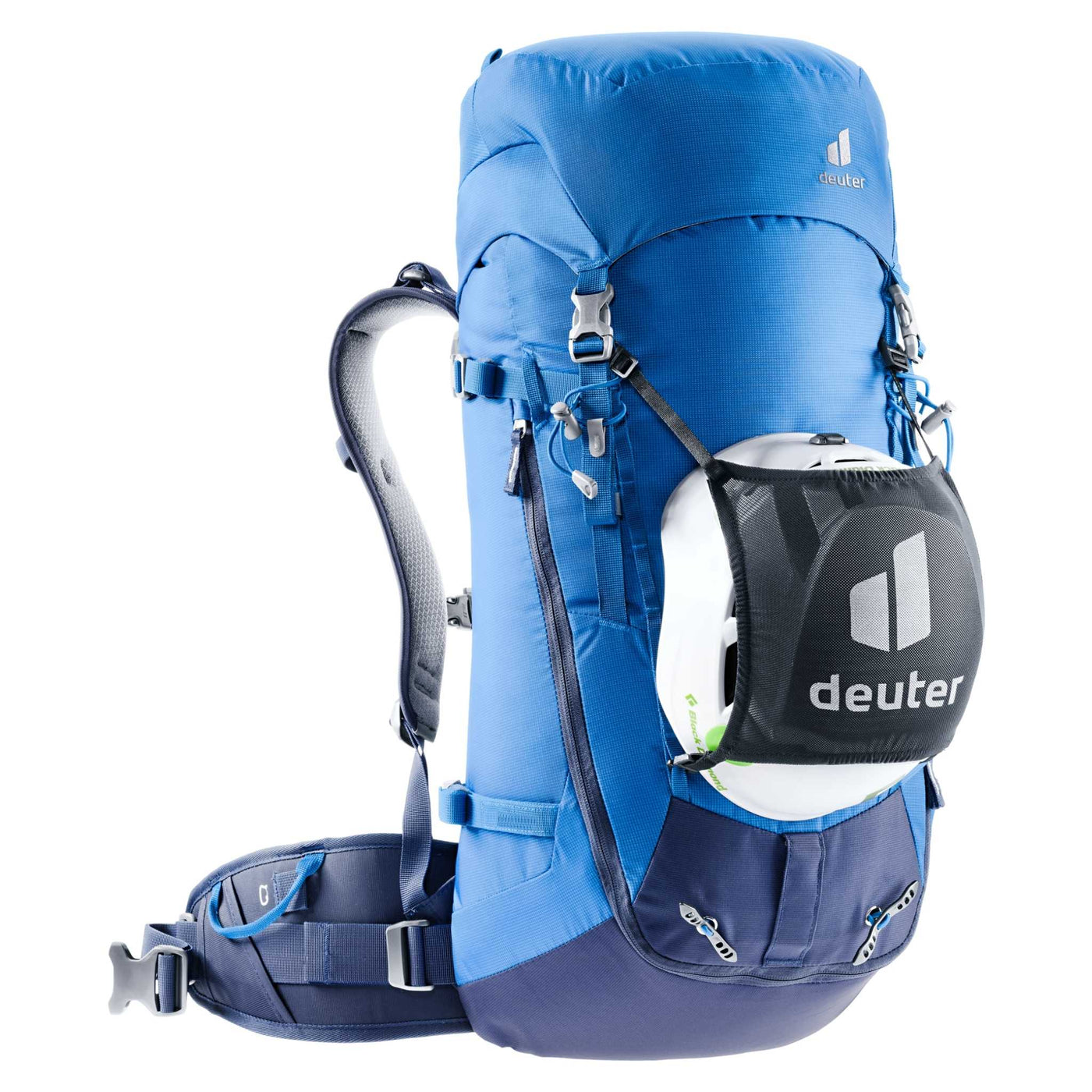 Deuter Helmet Holder | Climbing Bag Accessories | Helmet Holder NZ | Further Faster Christchurch NZ #black 