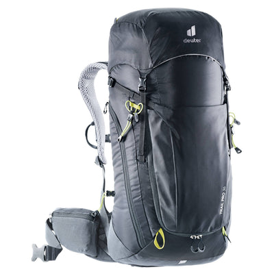 Deuter Trail Pro 36 Pack | Hiking and Tramping Packs NZ | Deuter NZ | Further Faster Christchurch NZ #black-graphite