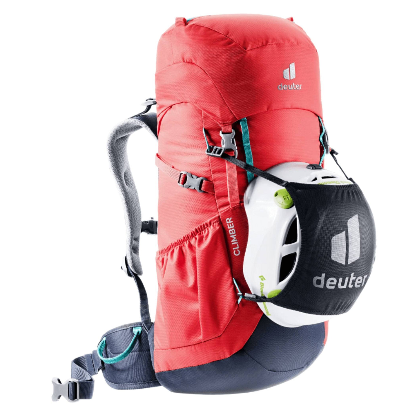 Deuter Climber Kids Backpack | Youth Alpine Backpack NZ | Further Faster Christchurch NZ #chili-navy