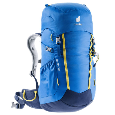Deuter Climber Kids Backpack | Youth Alpine Backpack NZ | Further Faster Christchurch NZ #lapis-navy