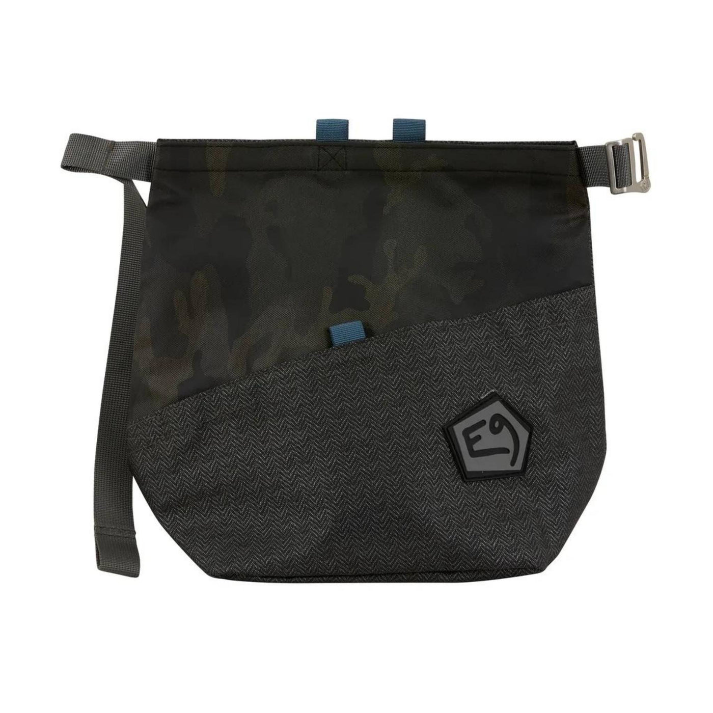 E9 Gulp X Chalk Bag | Bouldering Gym Bag | Further Faster Christchurch NZ #grey-camouflage