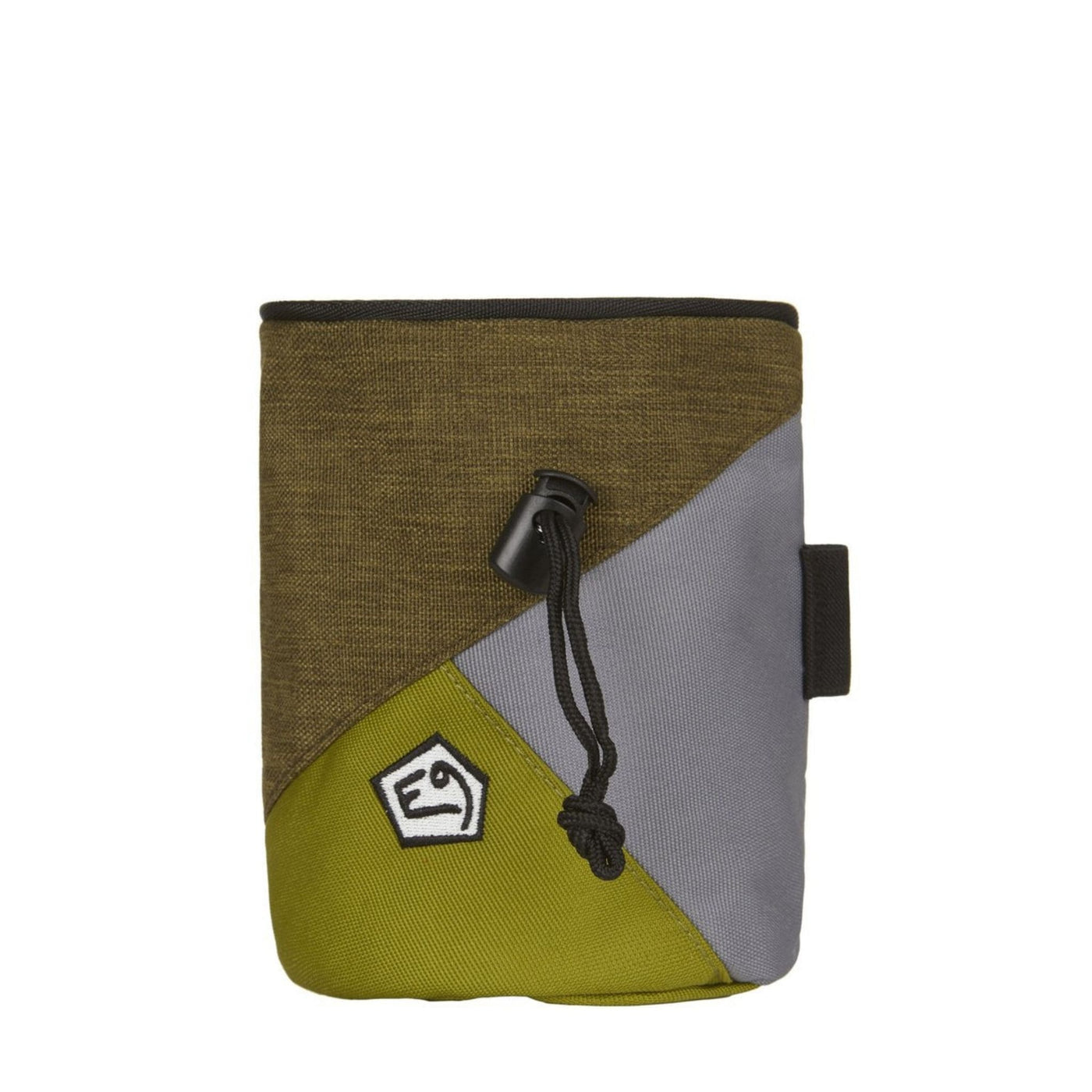 E9 Zucca Chalk Bag | E9 NZ | Climbing Chalk Bag | Further Faster Christchurch NZ #green-zucca