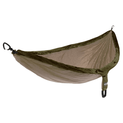ENO Single Nest Hammock | Camping and Travel Hammock | ENO #khaki-olive