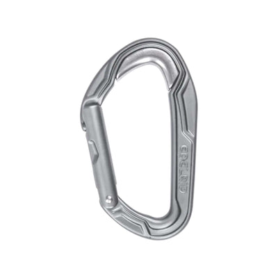 Edelrid Bulletproof Straight II Carabiner | Rock Climbing Gear | Further Faster Christchurch NZ #slate