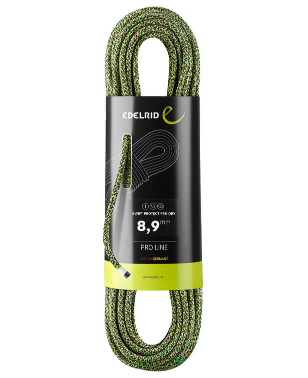 Edelrid Swift Protect Pro Dry Rope 8.9mm 70m | Climbing Rope NZ  | Edelrid NZ | Further Faster Christchurch NZ