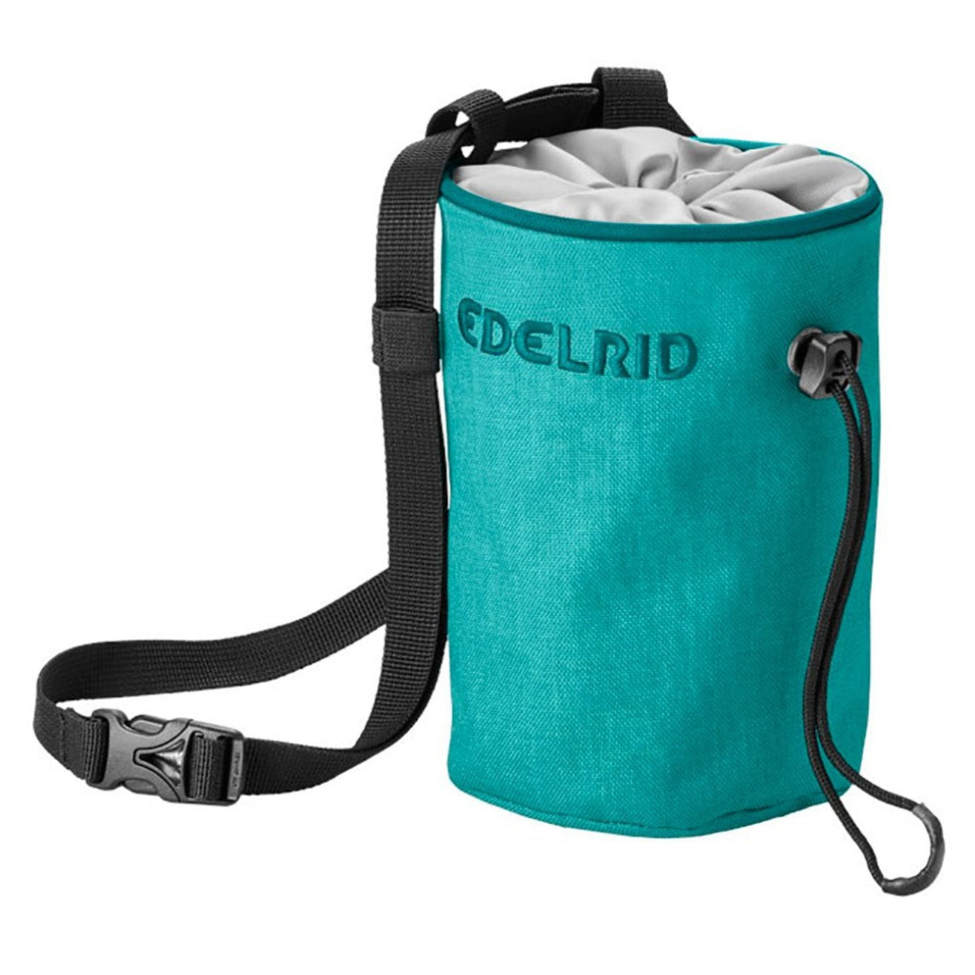 Edelrid Chalk Bag - Rodeo Small | Rock Climbing Chalk Bag | Further Faster Christchurch NZ | #teal-green