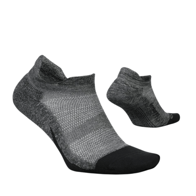 Feetures Elite Light Cushion No-Show Tab |Performance & Active Socks | Further Faster Christchurch NZ  #gray