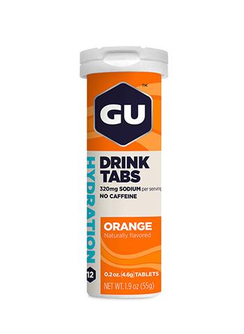Gu Hydration Drink Tablets | Sports Nutrition and Electrolytes | NZ Orange