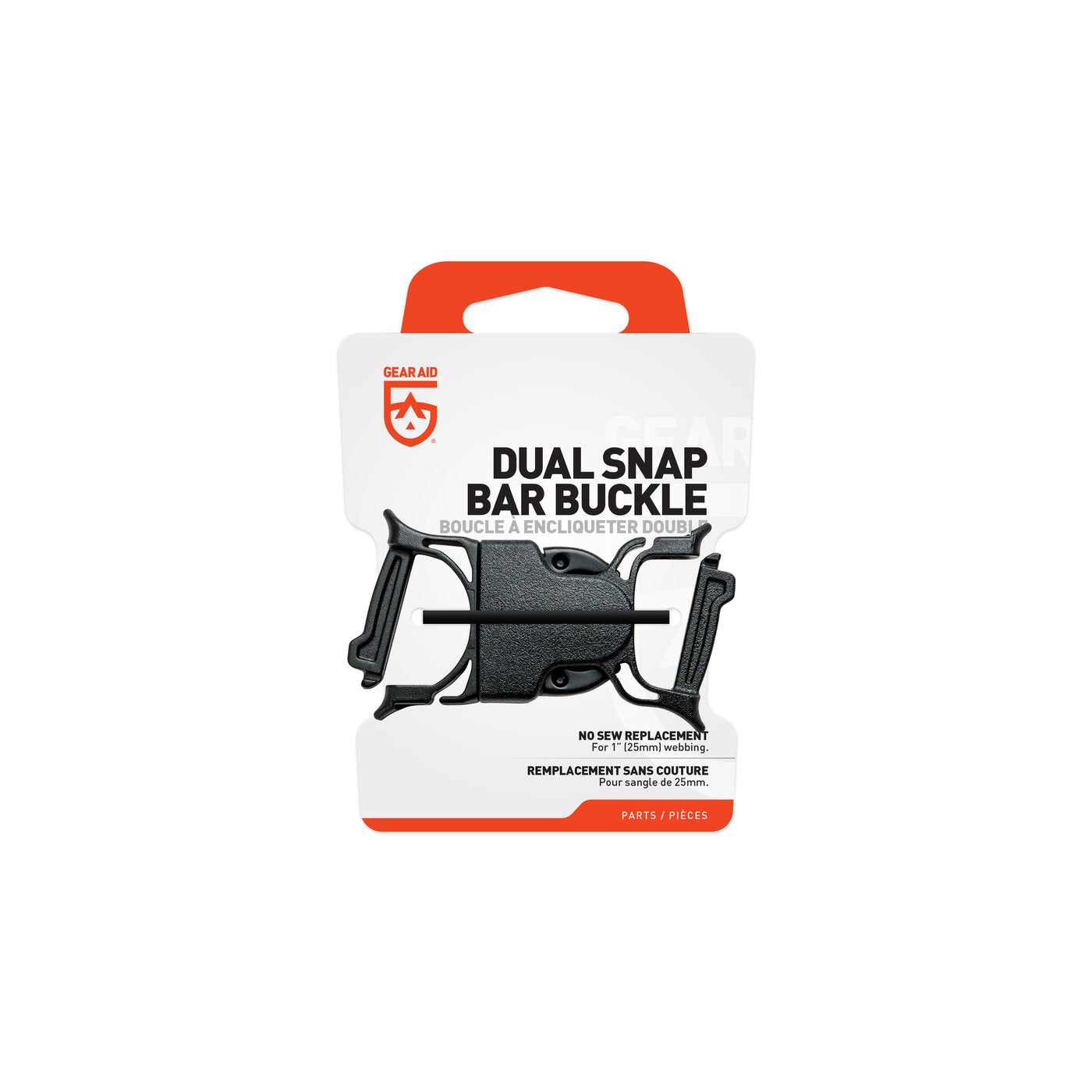 Gear Aid Dual-Snap Bar Repair Buckle 1' 25mm