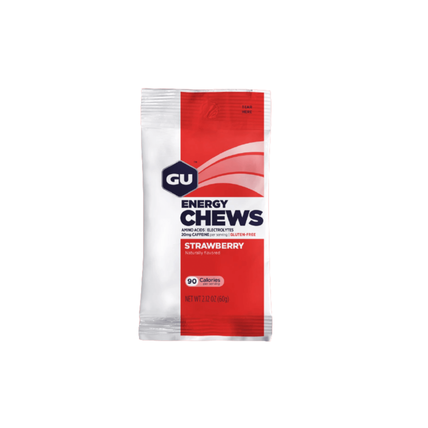 Gu Energy Chews-Strawberry | Trail Running Chews | Further Faster Christchurch NZ