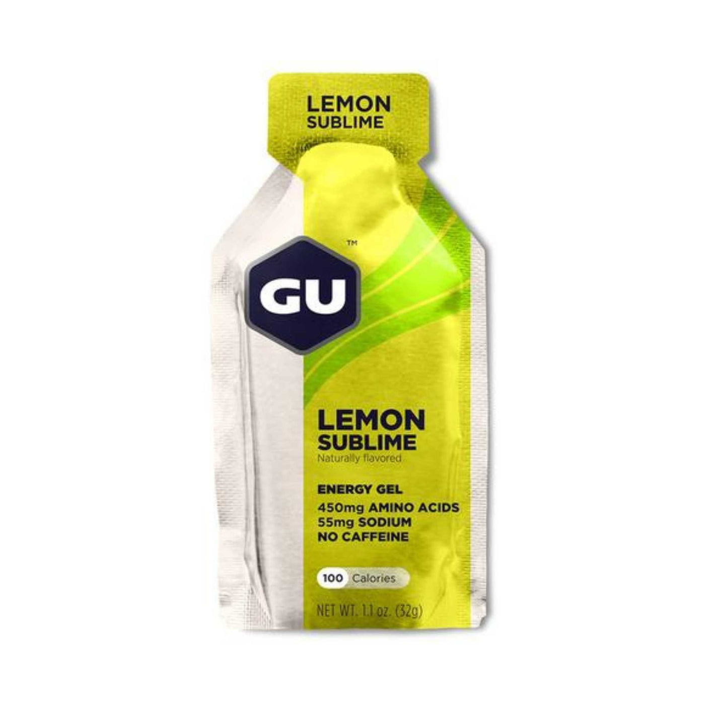 Gu Energy Gel - Lemon Sublime | Trail Running Gels and Chews | Gu Energy Gel - Lemon Sublime | Trail Running Gels and Chews | Further Faster Christchurch NZ