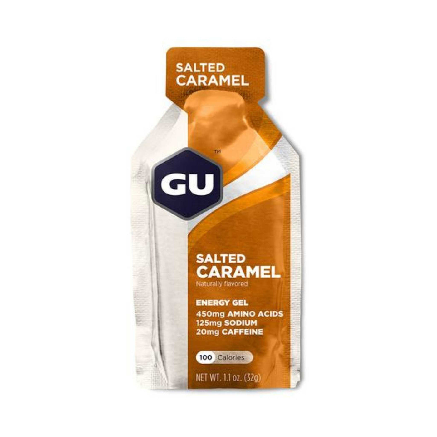 Gu Energy Gel - Salted Caramel | Sports Gels and Nutrition | Further Faster Christchurch NZ Salted Caramel