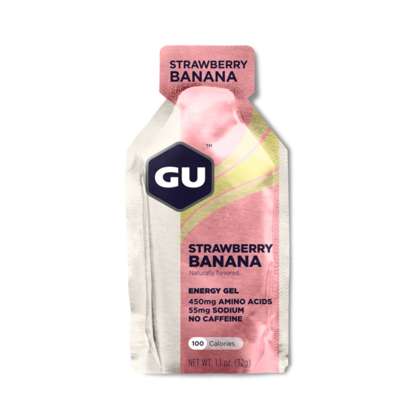 Gu Energy Gel Strawberry Banana | Sports Gels and Electrolytes NZ | GU NZ | Further Faster NZ