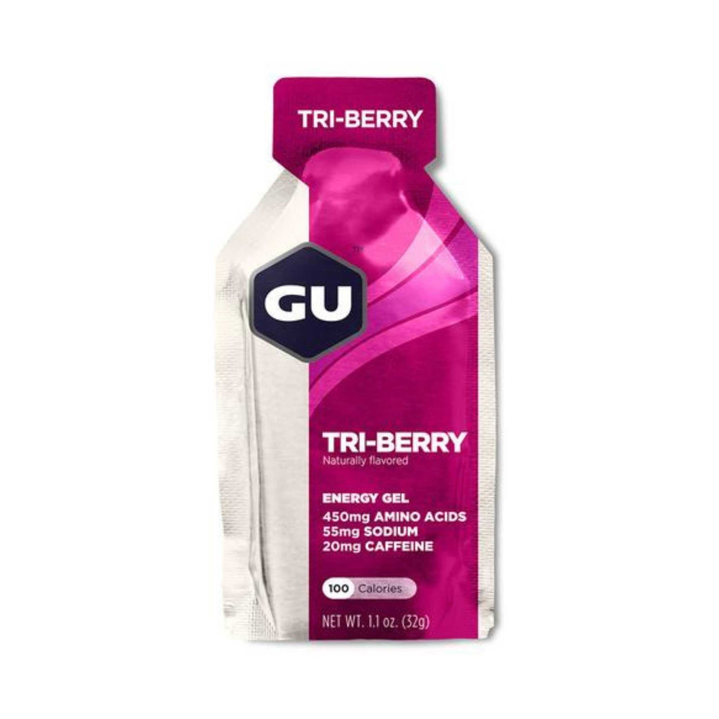 Gu Energy Gel - Tri Berry | Trail Running Gels and Nutrition | Further Faster Christchurch NZ - Tri Berry
