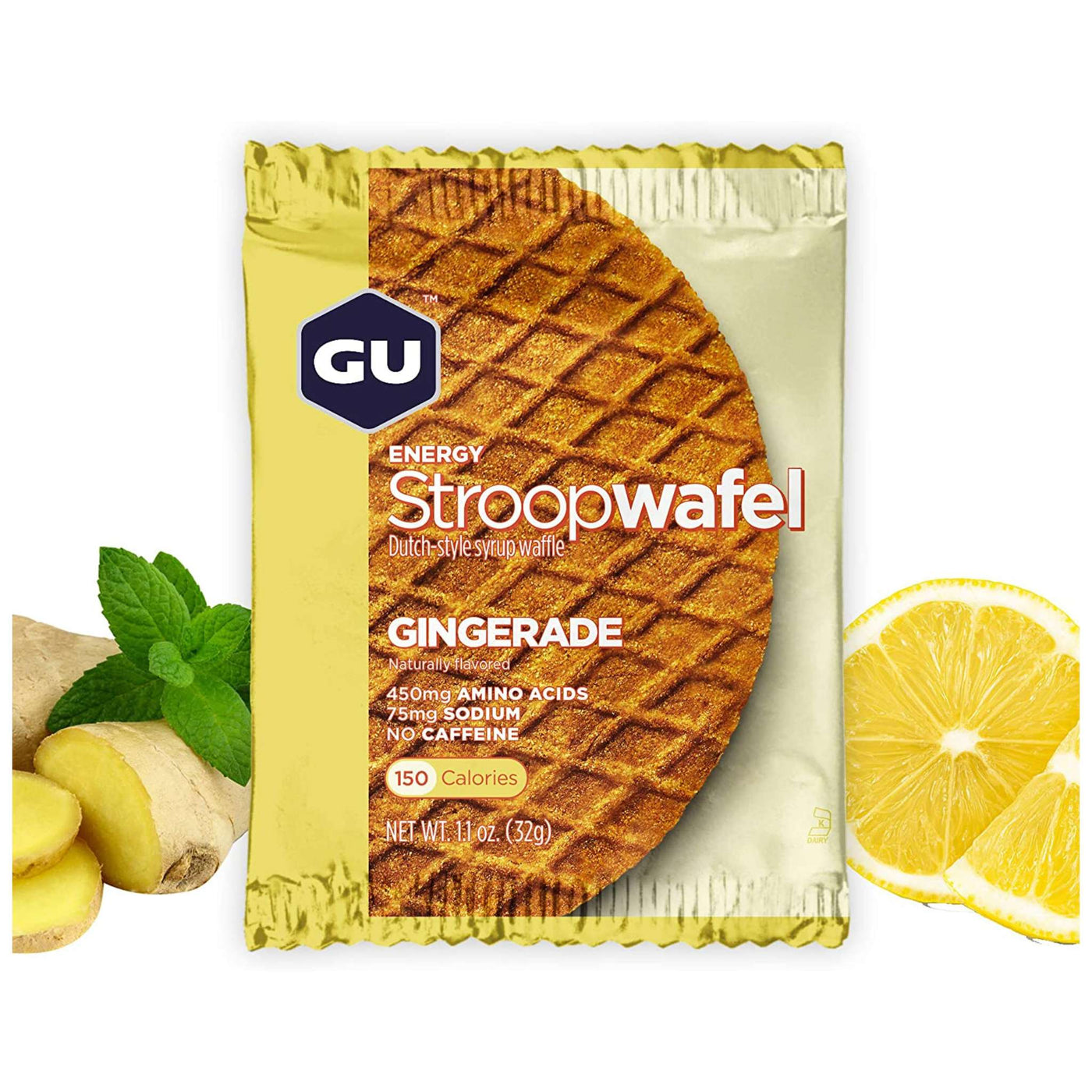 Gu Energy Stroopwafel - Gingerade | Trail Energy NZ | Further Faster Christchurch NZ