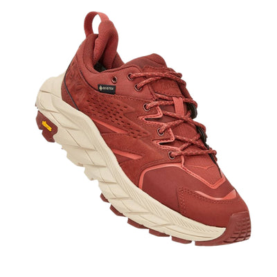 Hoka Anacapa Low GTX - Womens | Low Profile Walking & Hiking Shoes | Further Faster Christchurch NZ #cherry-mahogany-hot-sauce