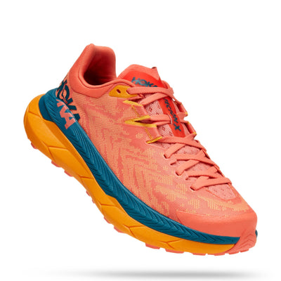 Hoka Tecton X - Mens | Trailrunning Shoes | Further Faster Christchurch NZ #persimmon-orange-radiant-yellow