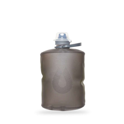 HydraPak Stow Bottle - 500 ml | Compact Water Bottle | Hydrapak NZ | Further Faster Christchurch NZ #mammoth-grey