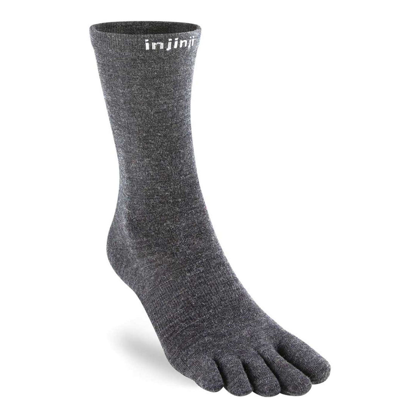 Injinji Lightweight Wool Liner - Crew | Injinji Running Toe Socks NZ | Further Faster Christchurch NZ