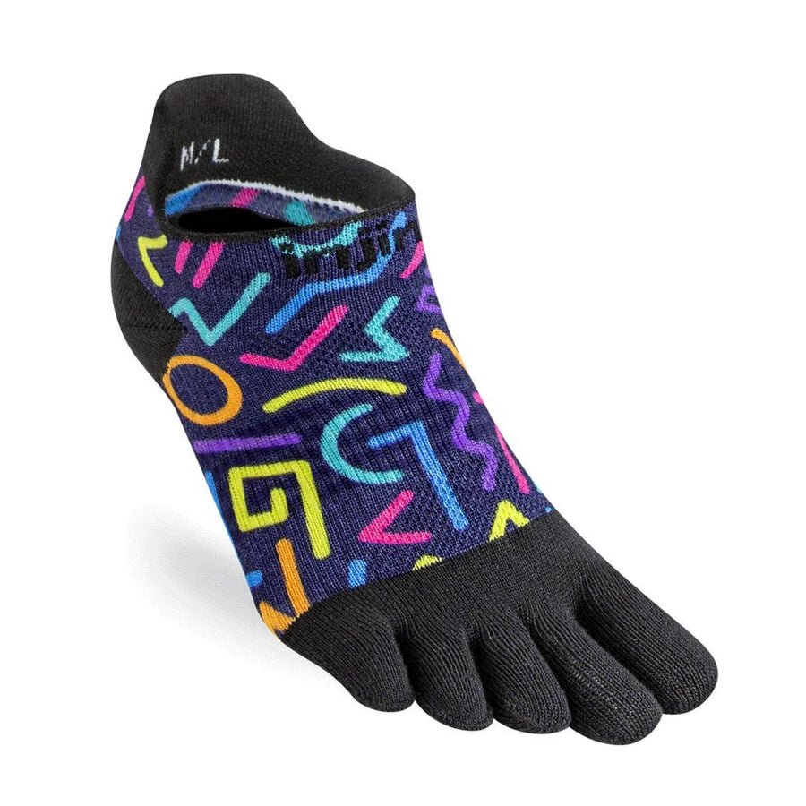 Injinji Spectrum Run Lightweight NoShow Toe Socks Trail Running