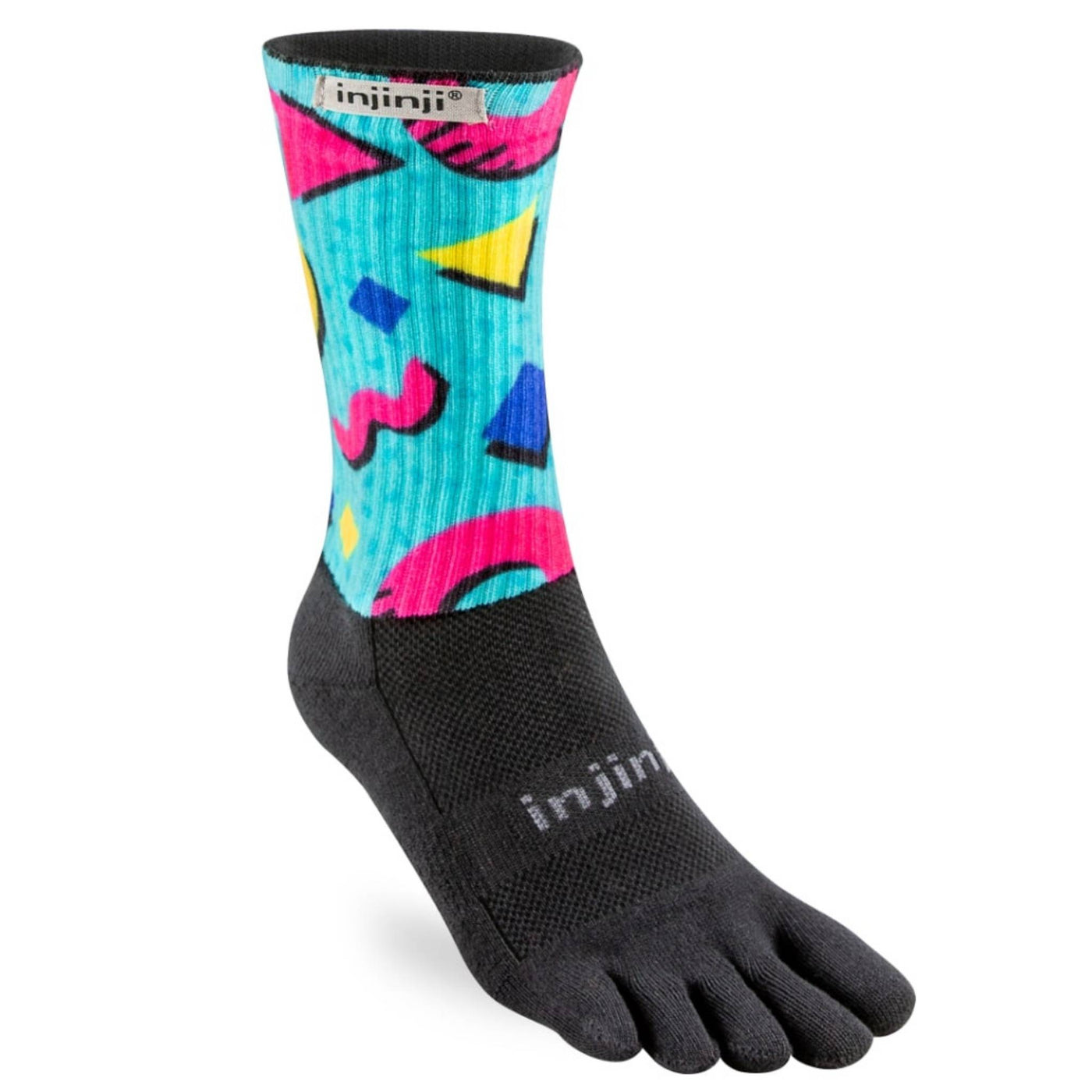 Injinji Trail 2.0 Midweight - Crew | Toe Socks | Trail Running Socks NZ | Further Faster Christchurch NZ #deco-injinji