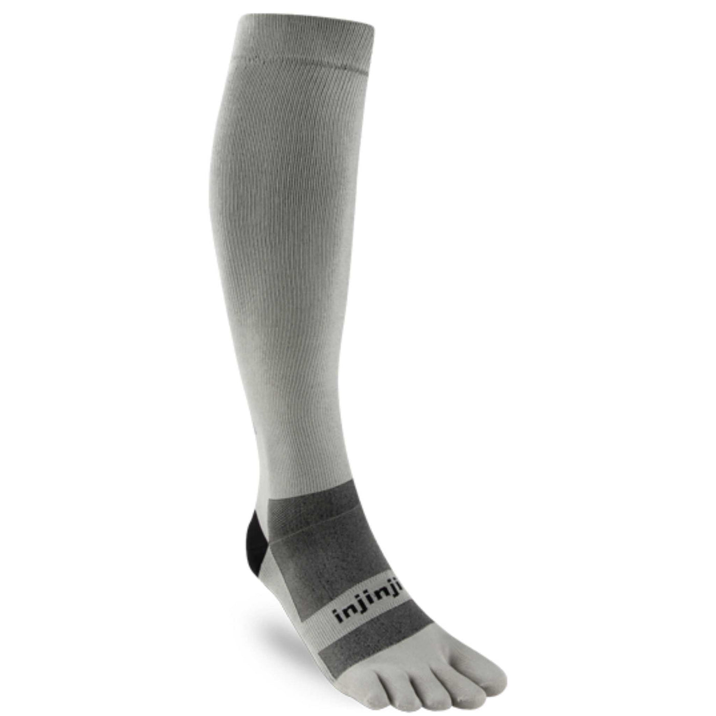 Injinji Compression Lightweight OTC Toe Sock | Further Faster Christchurch NZ #grey