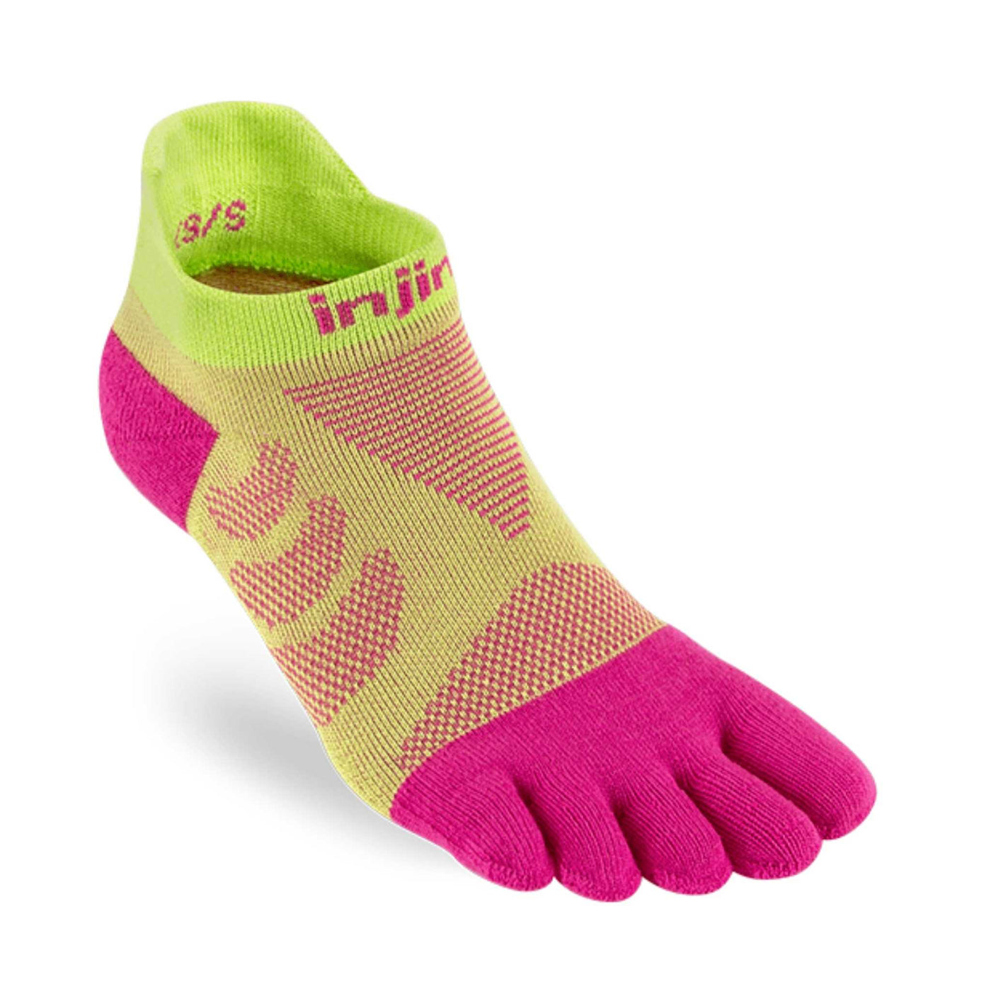 Injinji Ultra Run Womens No Show | Injinji Toe Socks NZ | Trail Running Socks | Further Faster NZ #melon