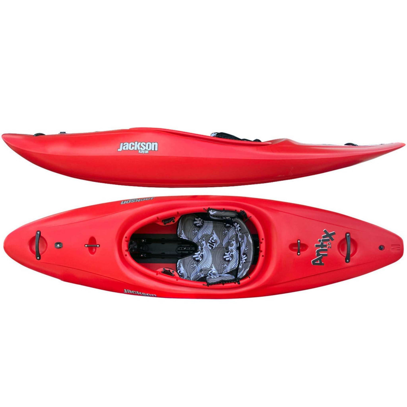 Jackson Kayak Antix 2.0 | Whitewater Kayaks NZ | Further Faster Christchurch NZ #red-jackson-kayak