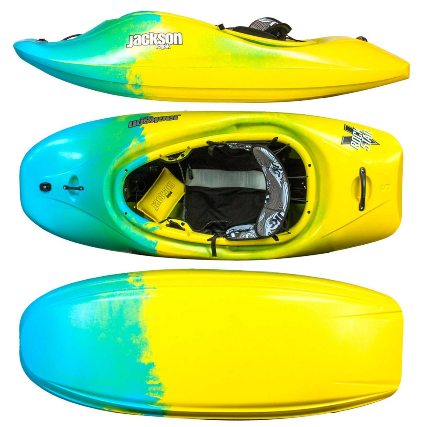 Jackson Kayak Rockstar 5.0 | Whitewater Kayaks NZ | Further Faster Christchurch NZ #northern-lights-jackson-kayak
