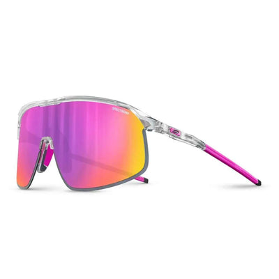 Julbo Density Crystal/Pink Sunglasses - Spectron 3 ML Pink Lens | Performance Sunglasses NZ | Further Faster Christchurch NZ
