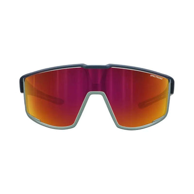 Julbo Fury Dark Blue/Green Sunglasses - Spectron 3CF Lens | Multisport Sun Glasses NZ | Further Faster Christchurch NZ
