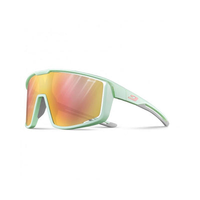 Julbo Fury Mint / Light Green / Pink Sunglasses - Reactiv Performance 1-3 LAGP | Performance Eyewear | Further Faster Christchurch NZ