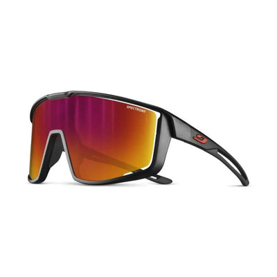 Julbo Fury Noir/Rouge Sunglasses - Polycarbonate Cat 3 Lens NZ | Performance Sunglasses | Further Faster Christchurch NZ