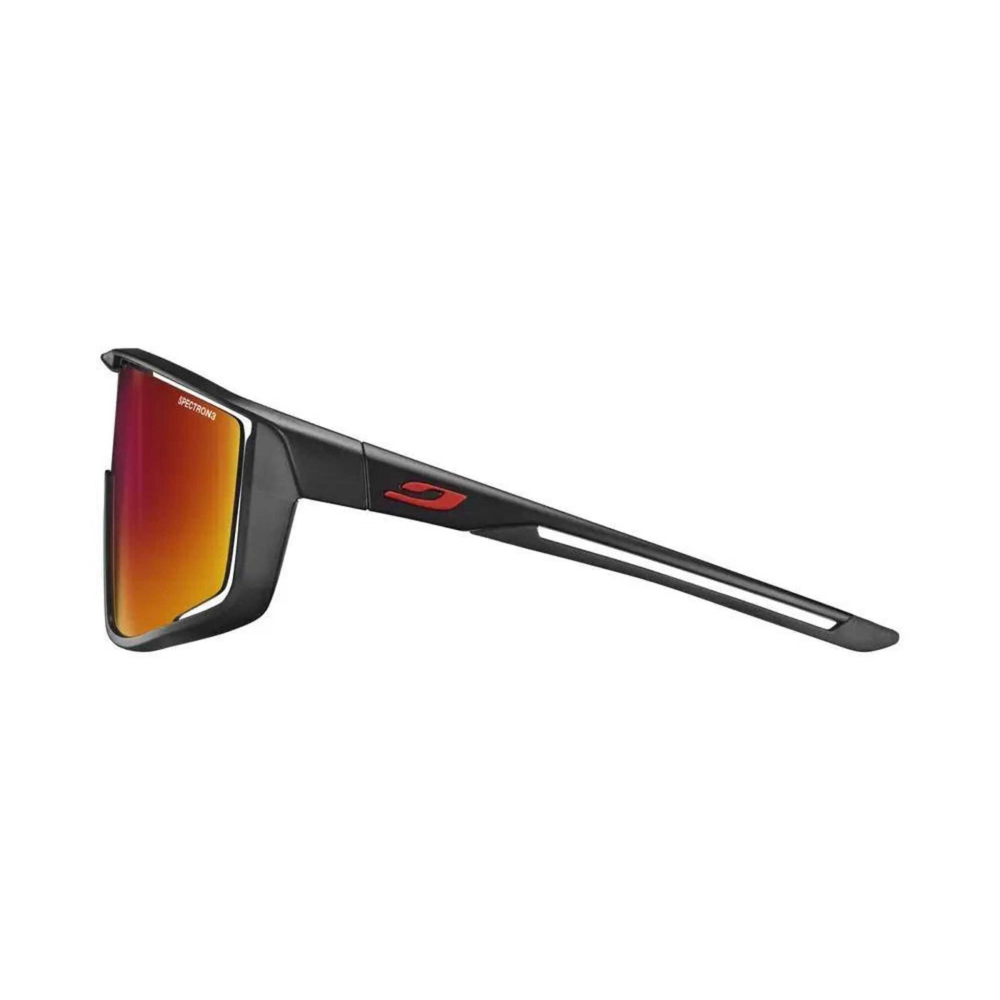 Julbo Fury Noir/Rouge Sunglasses - Polycarbonate Cat 3 Lens NZ | Performance Sunglasses | Further Faster Christchurch NZ