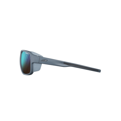Julbo Montebianco 2 Grey Sunglasses - Reactiv Performance 2-4 DL BLEU Lens | Protective Eyewear | Further Faster Christchurch NZ