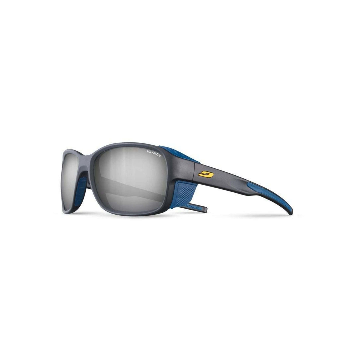 Julbo Monterosa 2 Black / Blue / Orange Sunglasses - Polarised 3+ Lens | Polarised Performance Eyewear | Further Faster Christchurch NZ