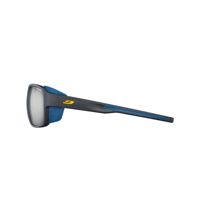 Julbo Monterosa 2 Black / Blue / Orange Sunglasses - Polarised 3+ Lens | Polarised Performance Eyewear | Further Faster Christchurch NZ