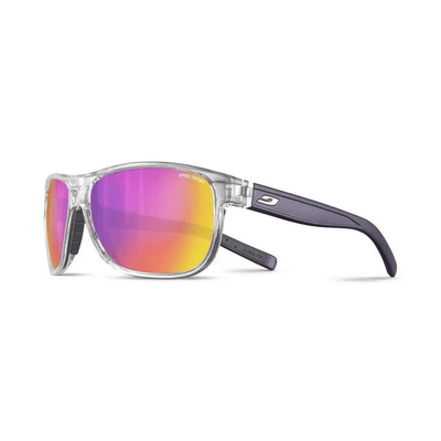 Julbo Renegade M Shiny Crystal/Dark Purple Spectron 3CF | Performance Sunglasses NZ | Further Faster Christchurch NZ