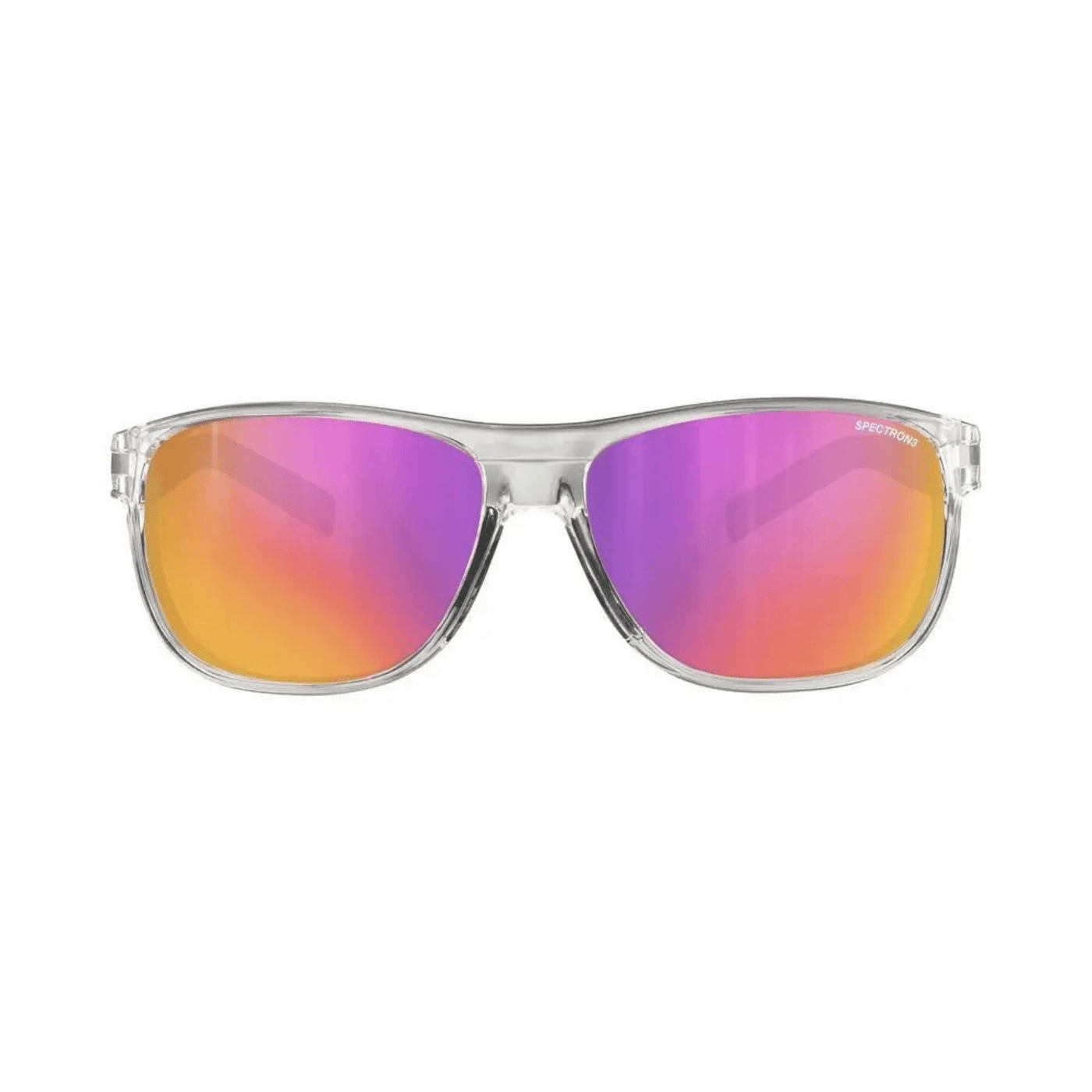 Julbo Renegade M Shiny Crystal/Dark Purple Spectron 3CF | Performance Sunglasses NZ | Further Faster Christchurch NZ