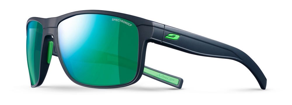 Julbo Renegade Sunglasses Dark Blue/Green - SP3CF Green Lense NZ  | Further Faster NZ