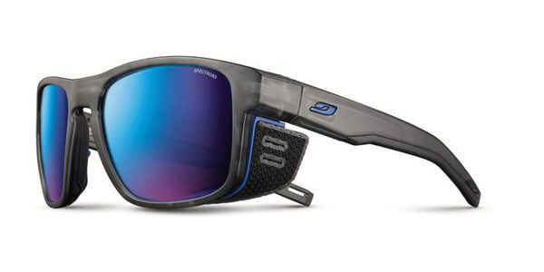 Julbo Shield Translucent Grey/Blue Sunglasses Spectron 3CF Lens | Julbo NZ | J5441121 | Further Faster Christchurch NZ