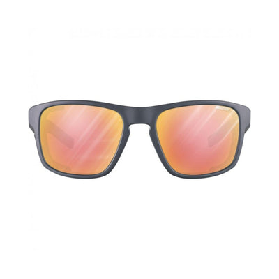 Julbo Shield M Dark Grey / Pastel Green Sunglasses - Reactiv All Around 2-3 Lens | Performance Eyewear | Further Faster Christchurch NZ